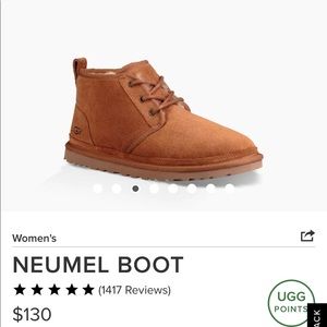 UGG Neumel Boot in Chestnut Brown
